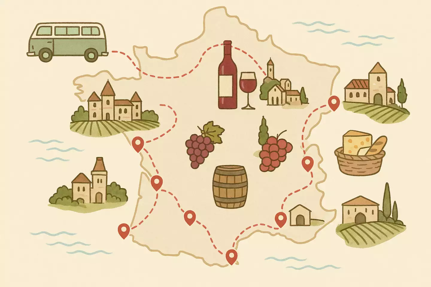 carte vin