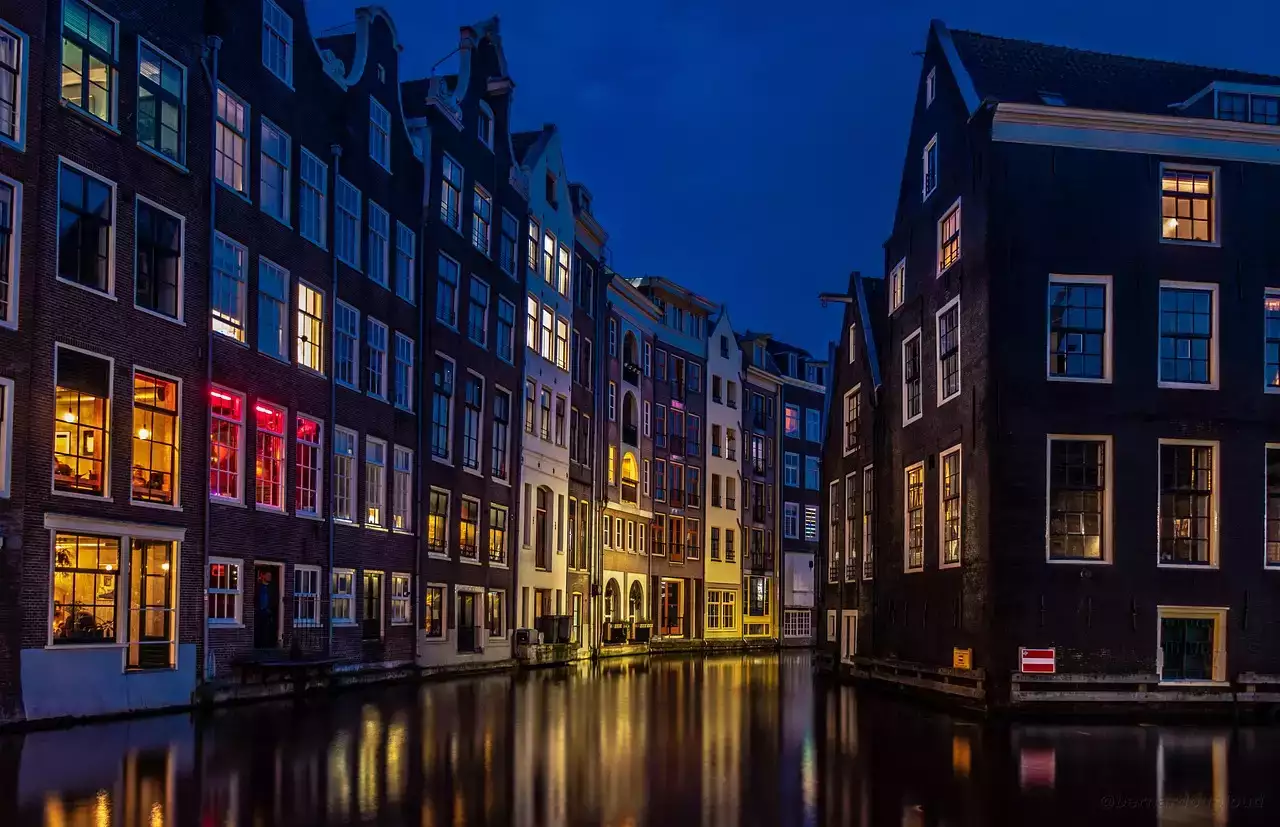 Amsterdam rue eau