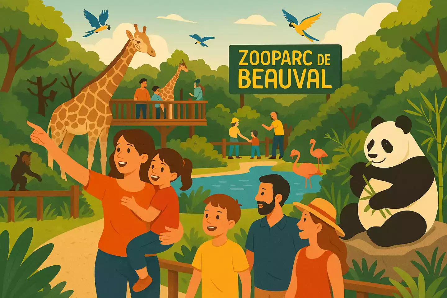 Zoo Beauval : Top 5 des animations pour toute la famille cet été