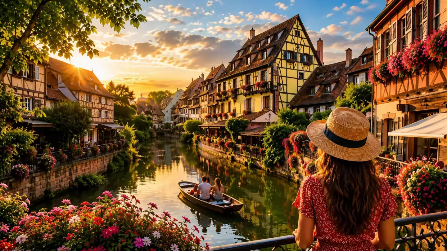 À quelques heures de Paris, ce village sans voitures semble tout droit sorti d'un conte