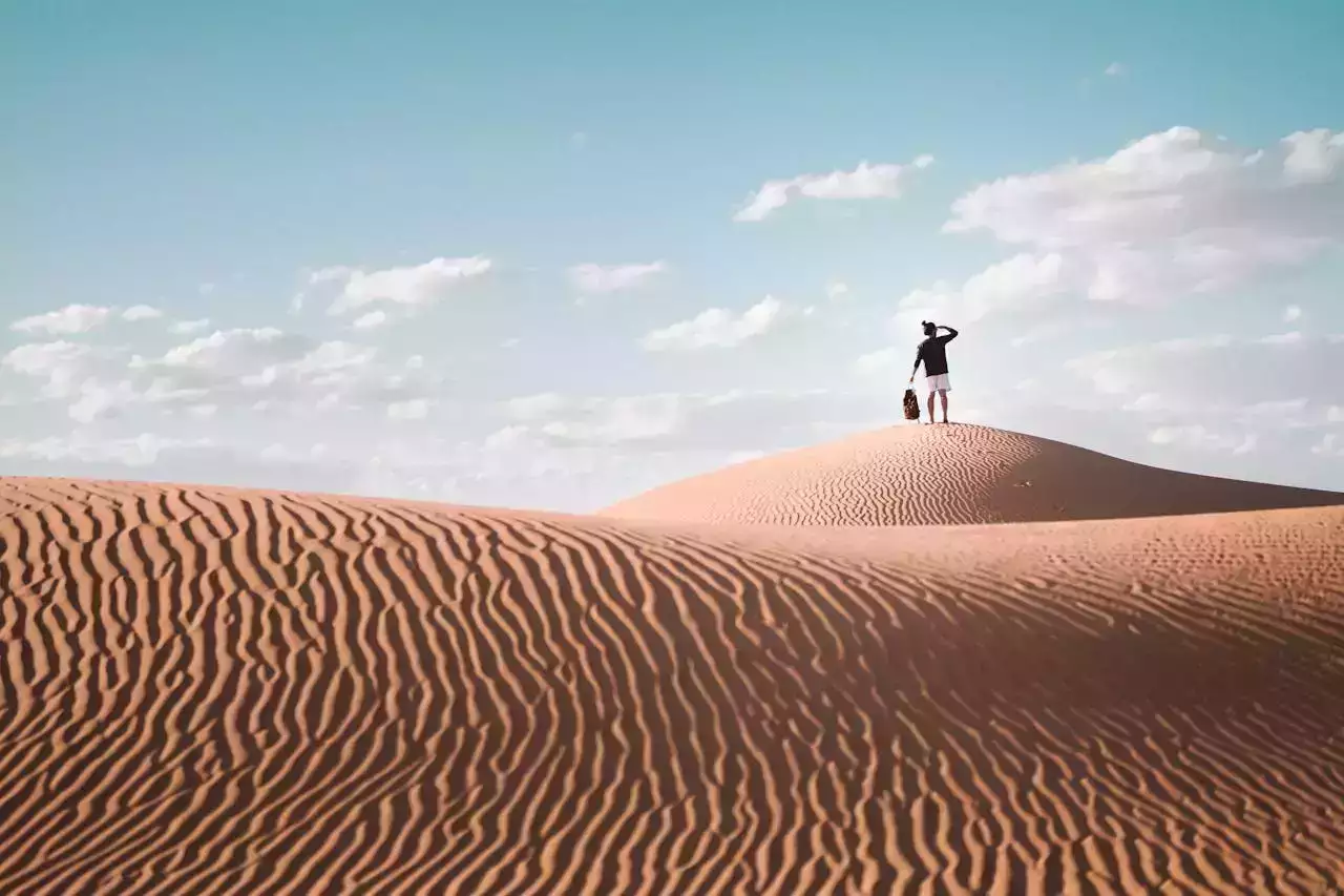 désert en egypte