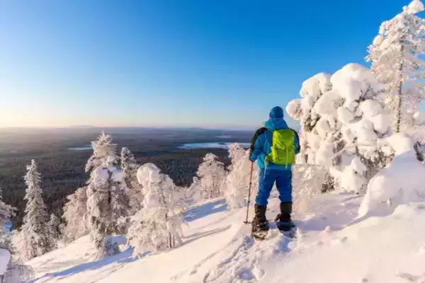 Laponie neige