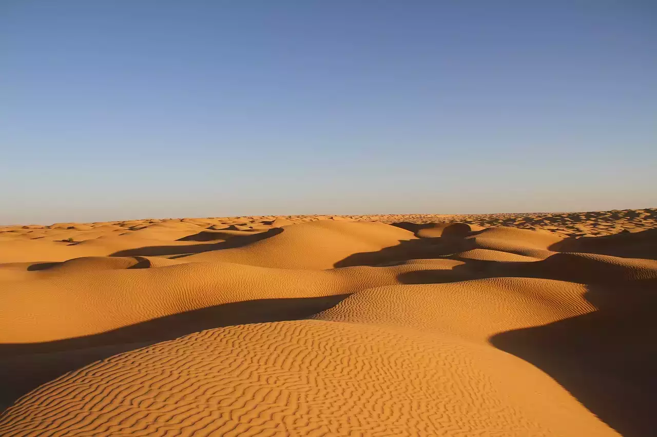 Le désert tunisien