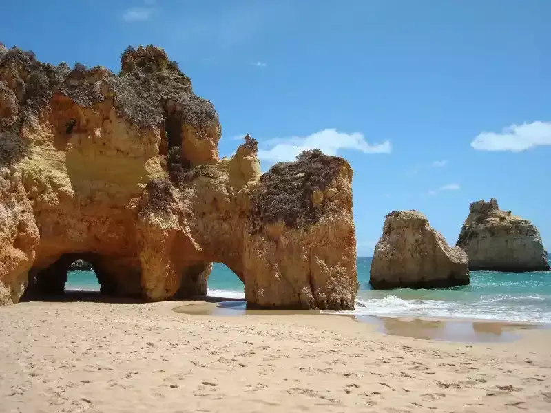 Plage d'algarve où partir en juillet pas cher