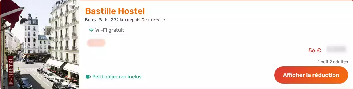 Bastille Hostel Auberge de Jeunesse à Paris