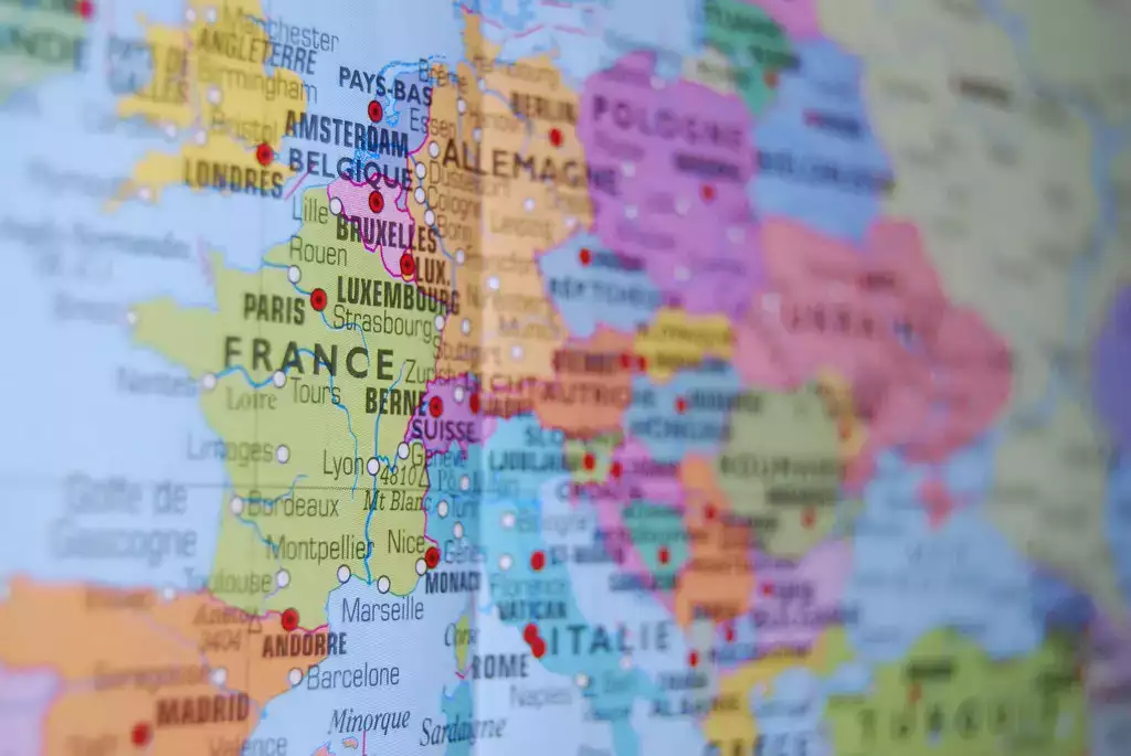 Carte de l'Europe & informations