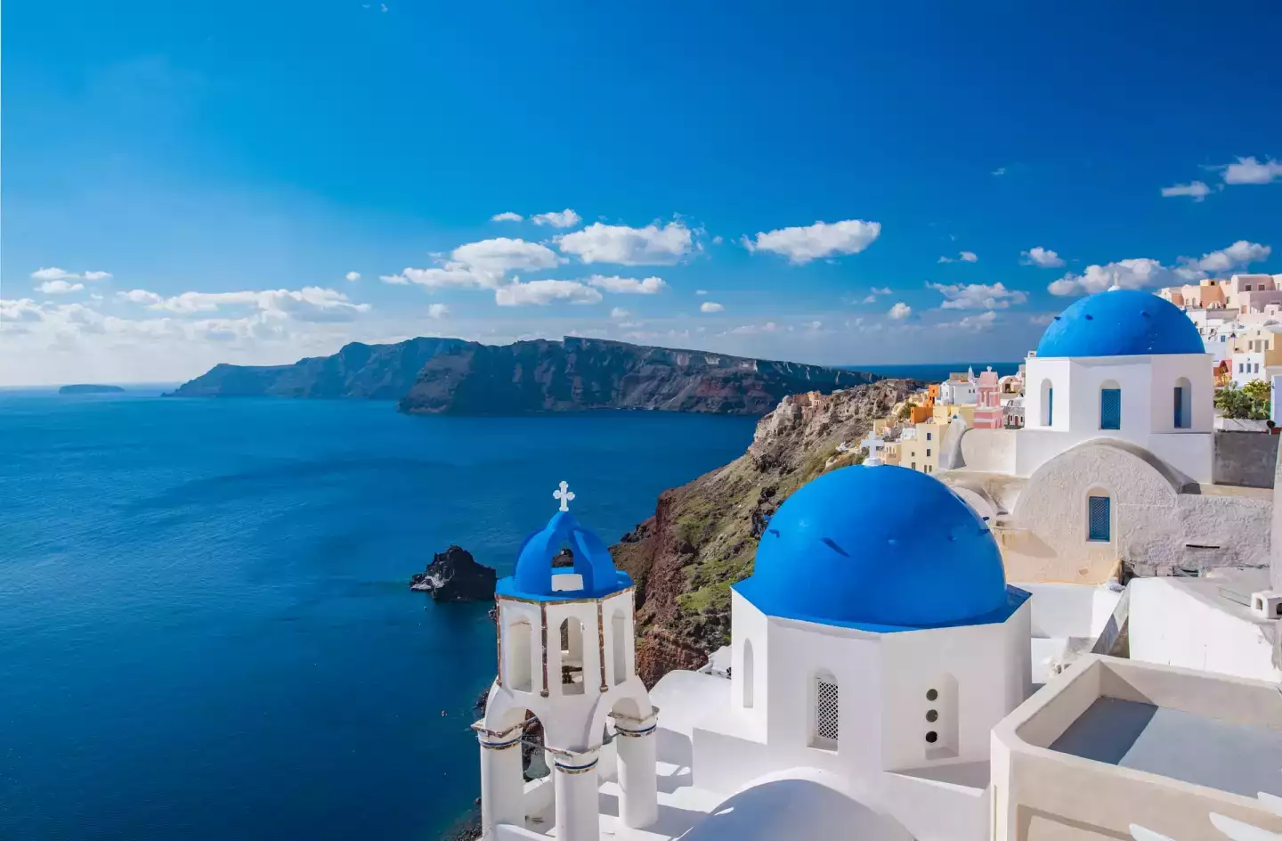 partir dans les cyclades en juillet