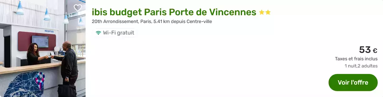 ibis budget Paris Porte de Vincennes