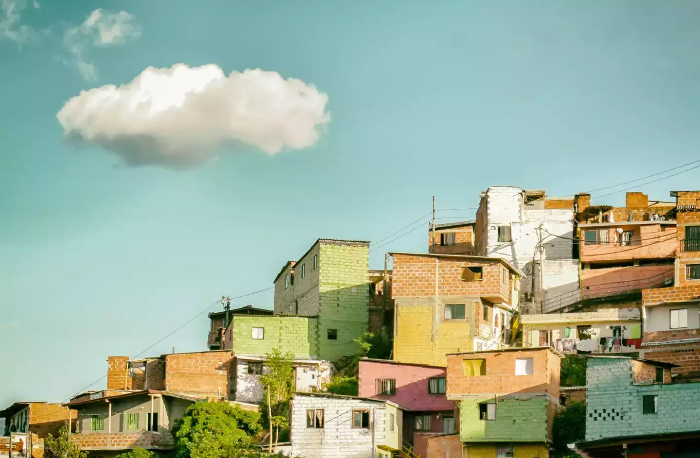 Medellín maison de couleurs