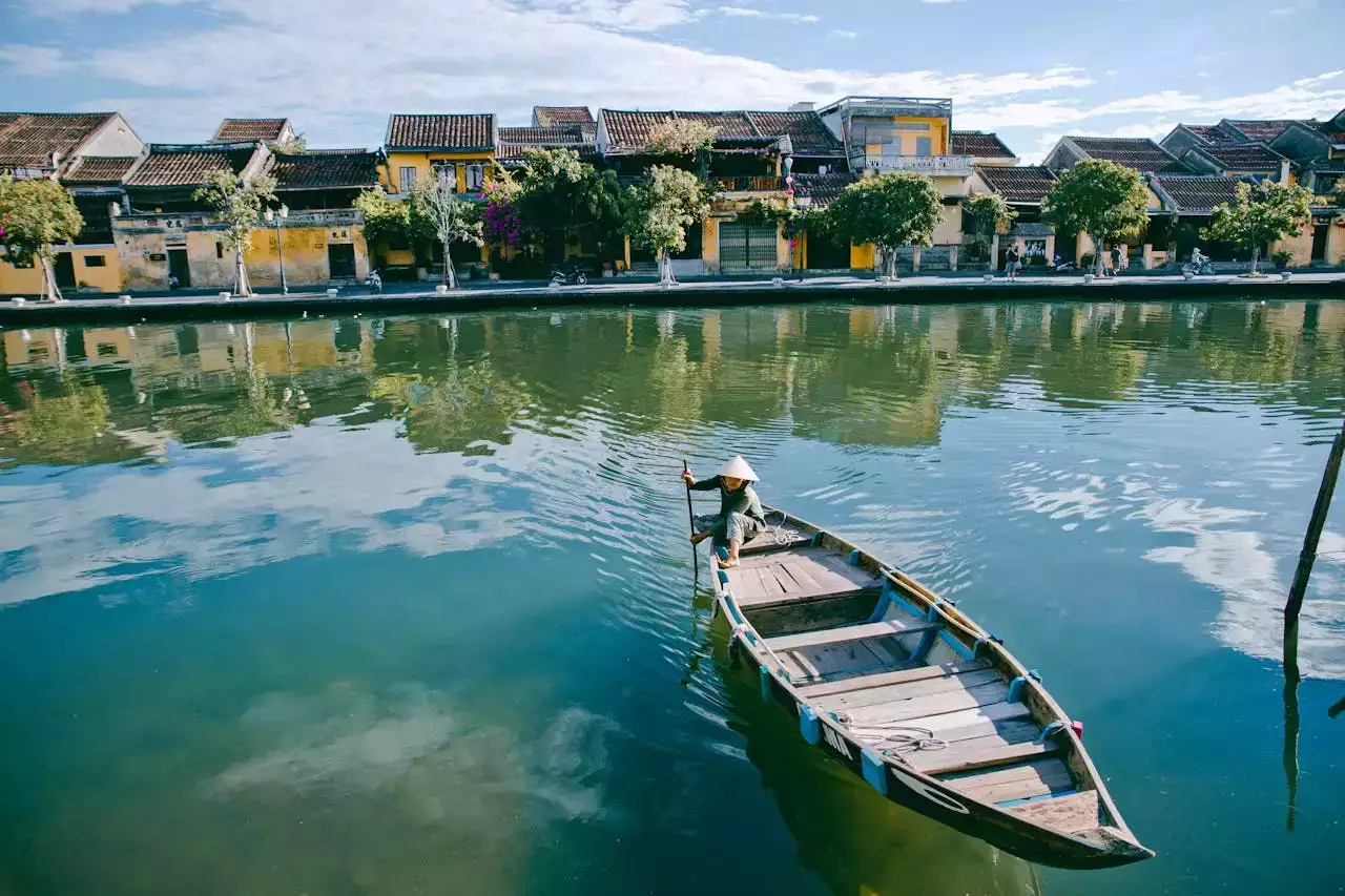 vietnam riviere barque