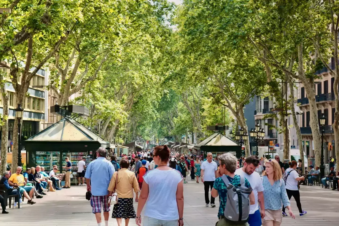 las ramblas barcelone