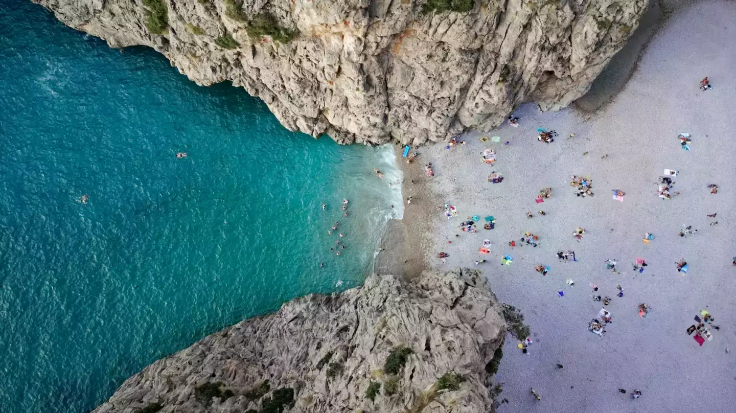 Majorque plage rochet