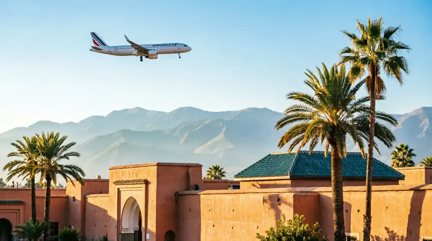 Marrakech dès 103€ l'aller-retour depuis Paris cet automne