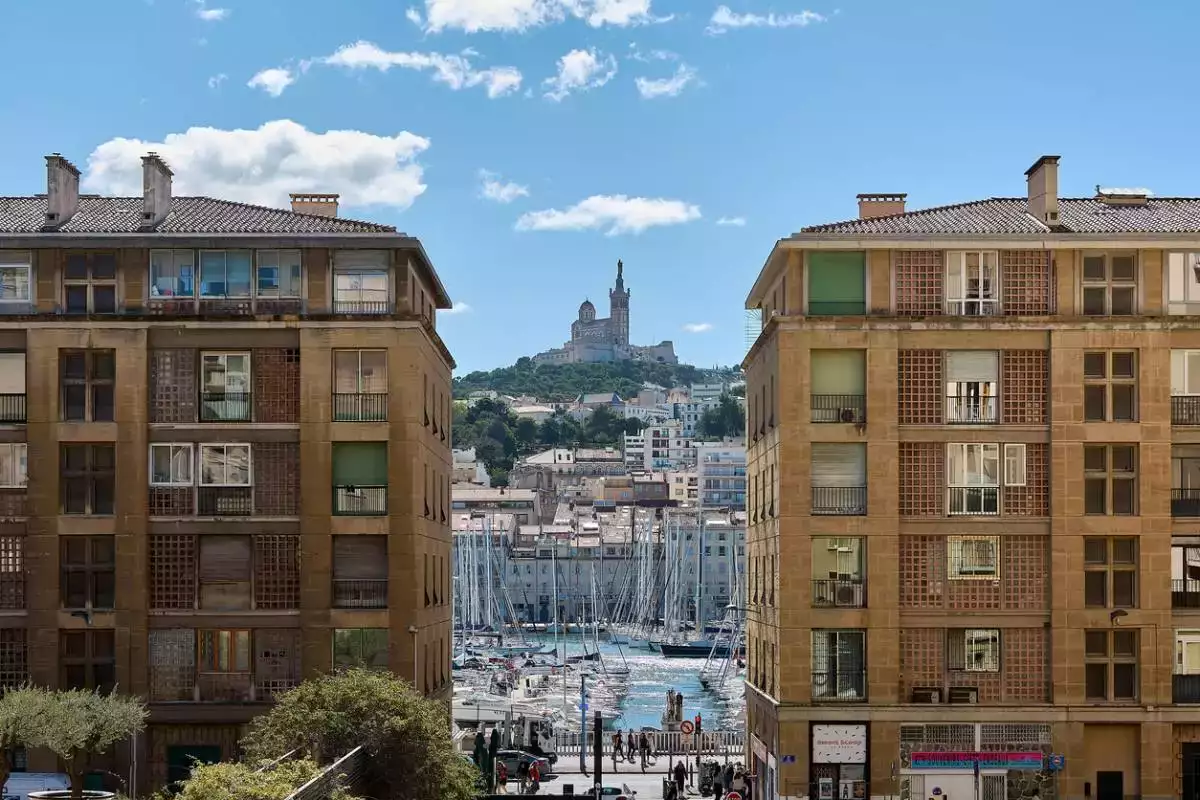 Marseille vue sur le port