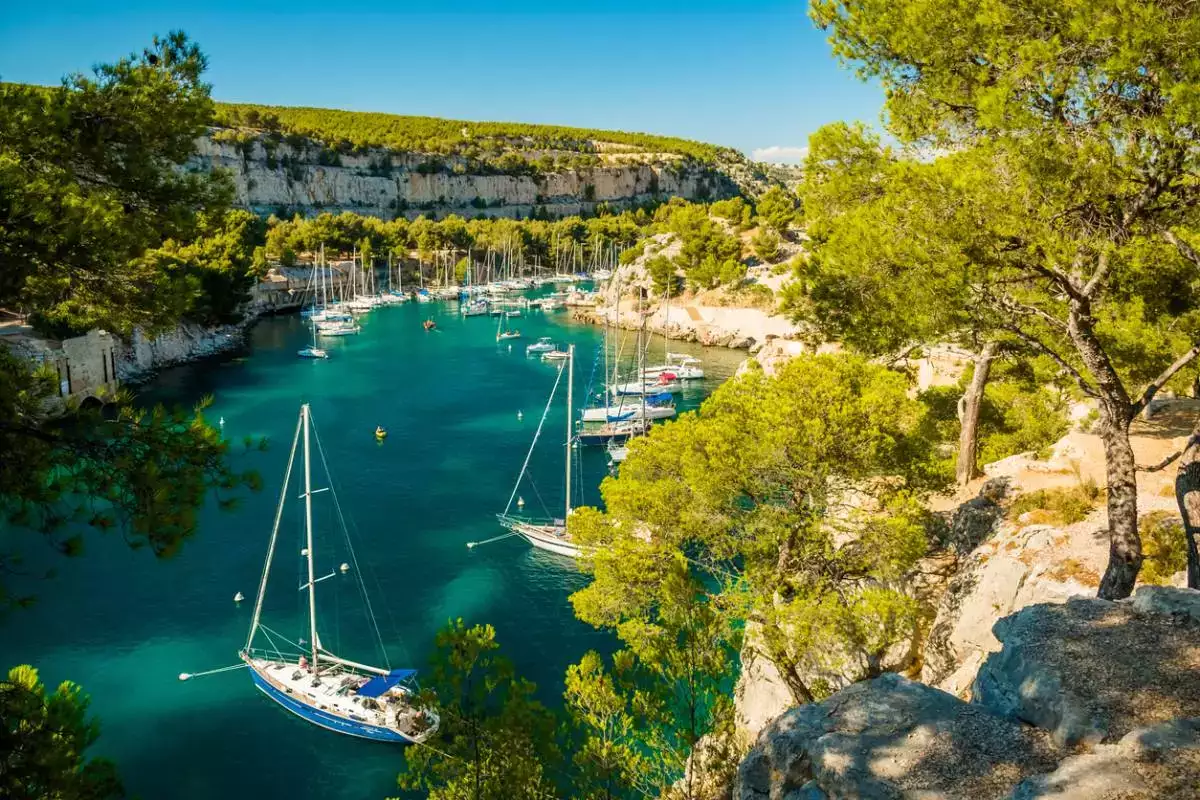 Marseille bateaux mer