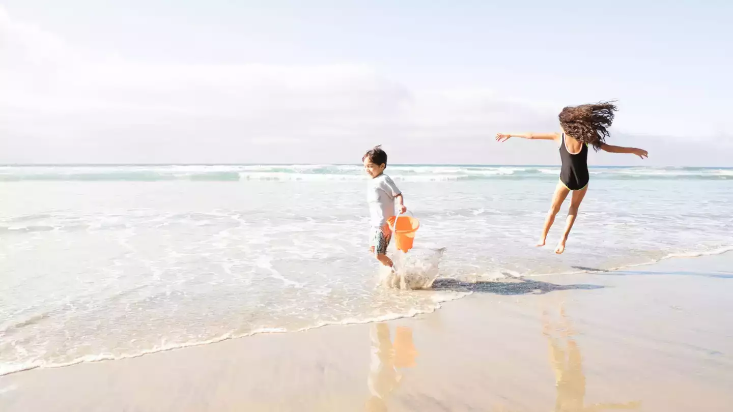 plage famille