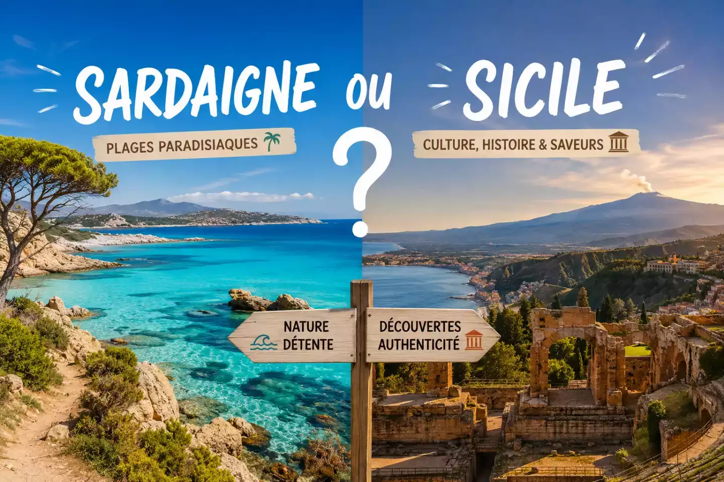 Sicile ou Sardaigne : le match de l'été