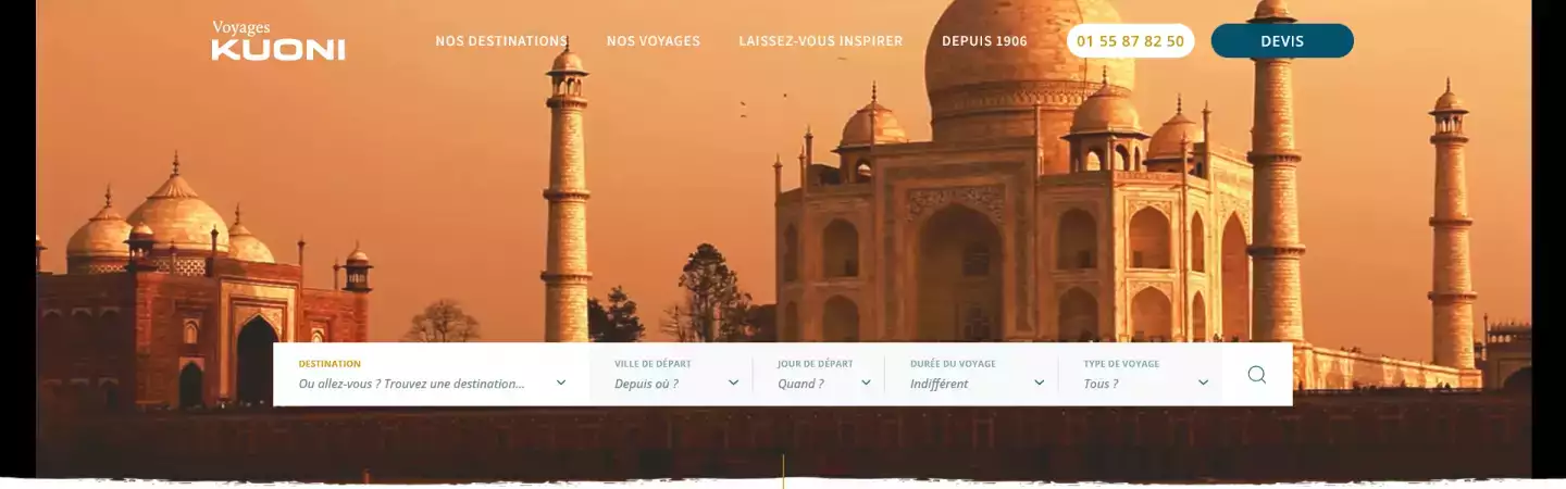 Screenshot kuoni
