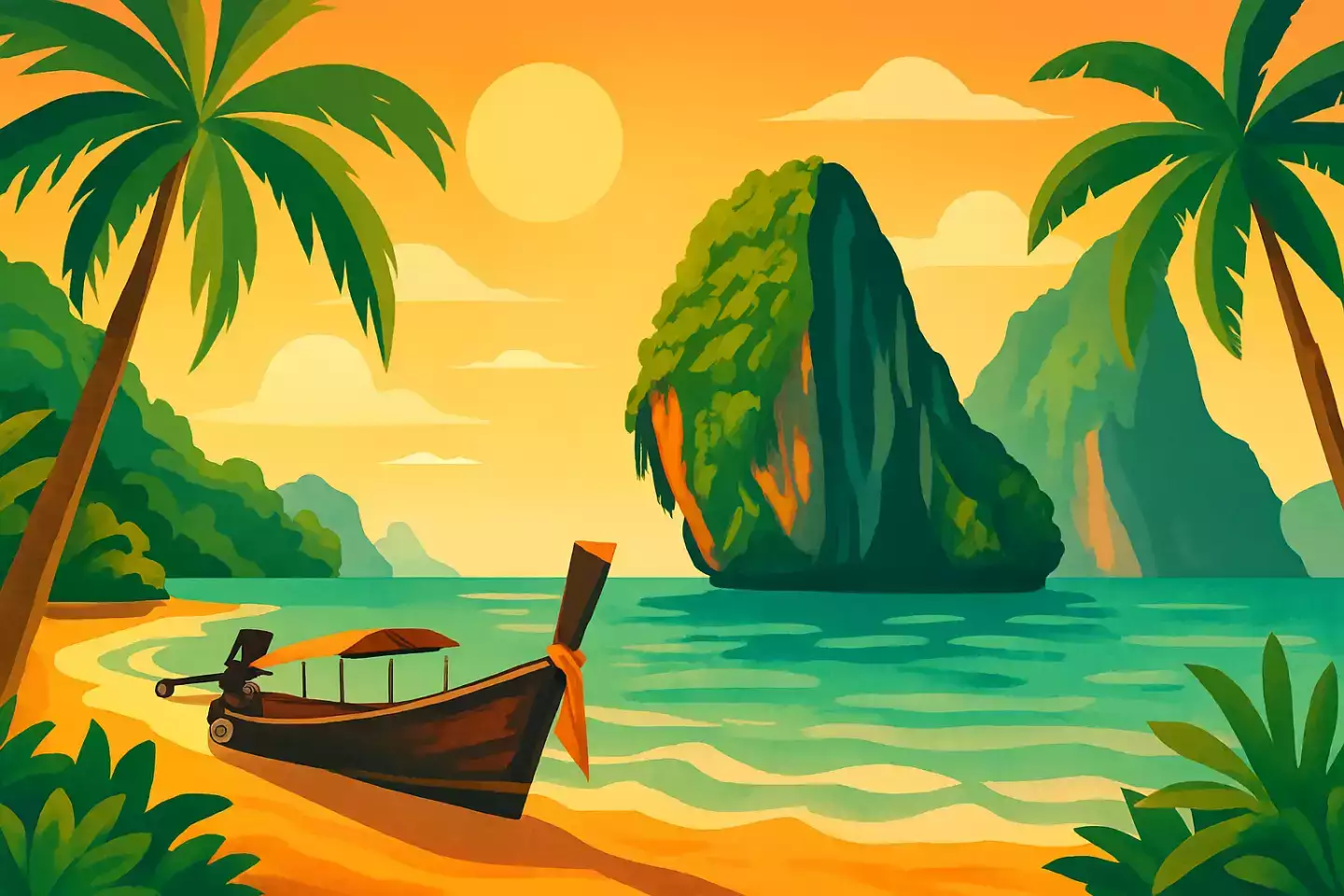 thailande illustration