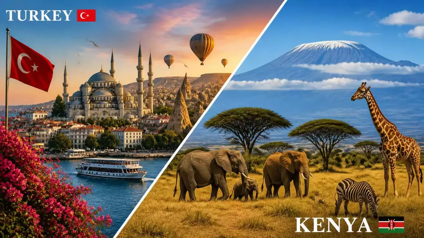 Turquie ou Kenya en tout compris : deux logiques de prix bien différentes