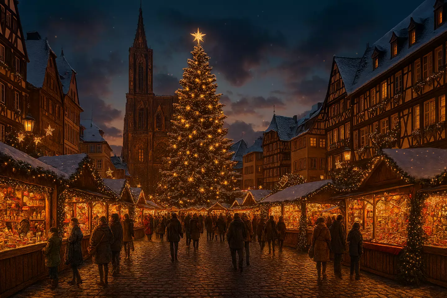 marche de noel en europe