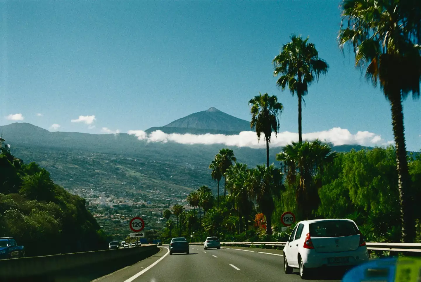 Tenerife voiture paysage